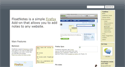 Desktop Screenshot of floatnotes.org